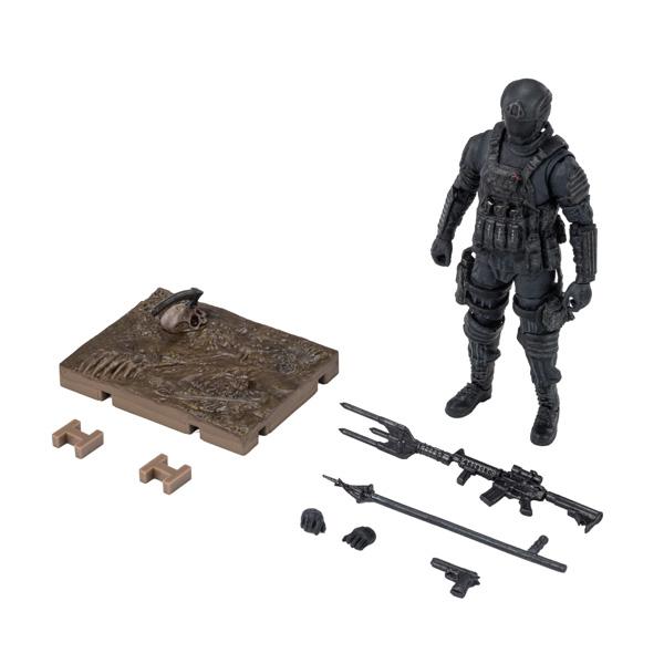 ウォーキング・デッド：ザ・ワンズ・フー・リブ 1/18 アクションフィギュア CRMソルジャー ハイ...