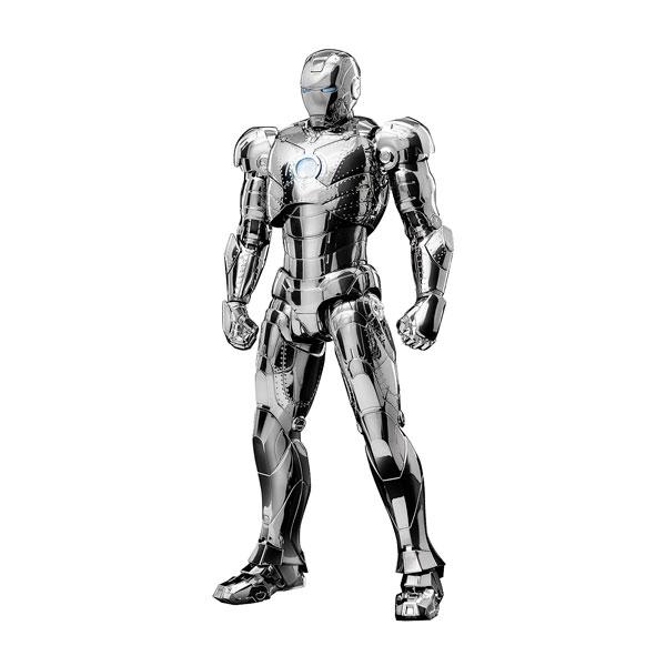 送料無料◆DLX インフィニティ・サーガ アイアンマン・マーク2 (クローム・エディション) スリー...