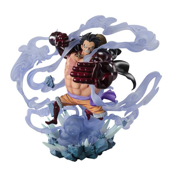 再販 フィギュアーツZERO (超激戦) ワンピース モンキー・D・ルフィ -ギア4 三船長 鬼ヶ島...