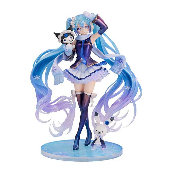 送料無料◆キャラクター・ボーカル・シリーズ01 初音ミク 雪ミク×クロミ 1/7 フィギュア グッド...