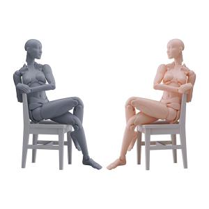 送料無料◆西村式デッサン人形 オリーブさん 2種セット (GRAY/FLESH) マックスファクトリー フィギュア 【9月予約】