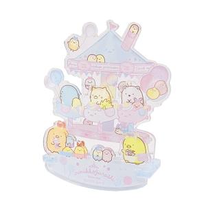 エンスカイ すみっコぐらし うごくジオラマアクリルスタンド たぴおかパーク メリーゴーラウンド