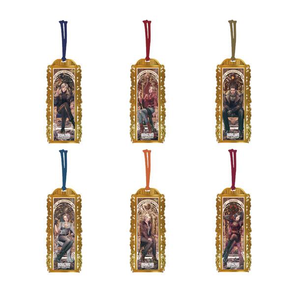 送料無料◆カプコン バイオハザード 30周年 メインアートメタルブックマーカー 6種セット(レオン/...