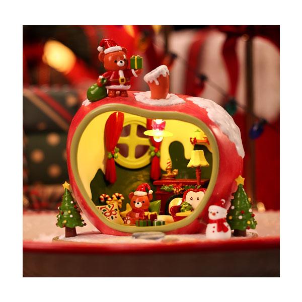 送料無料◆ZHENMU アップルハウス 1/64スケール ミニチュアフィギュア 【2月予約】