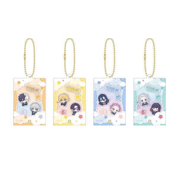 ムービック WIND BREAKER しゃかしゃかキーホルダー ぬいパルすきっぷ 4種セット(桜＆梶...