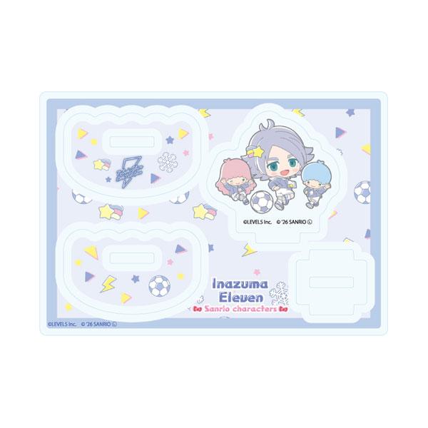 A3 「イナズマイレブン×サンリオキャラクターズ」 ゆらゆらアクリルスタンド 05・吹雪士郎×リトル...