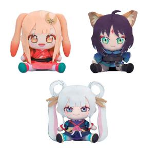 送料無料◆グッドスマイルカンパニー 『超かぐや姫！』 ぬいぐるみ 3種セット (かぐや/VR/酒寄彩葉/VR/月見ヤチヨ) セット商品 【1月予約】