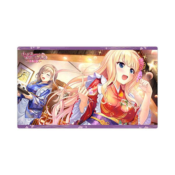 カーテン魂 『千の刃濤、桃花染の皇姫』ラバーマット(エルザ・ヴァレンタイン/美よし) 【1月予約】