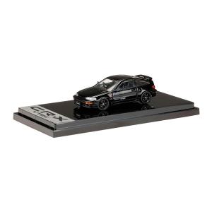 1/64 ホンダ CR-X SiR (EF8) JDM スタイル ブラック ホビージャパン