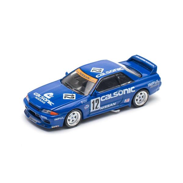 POP RACE 1/64 NISSAN SKYLINE GT-R R32 JTC 1990 CAL...