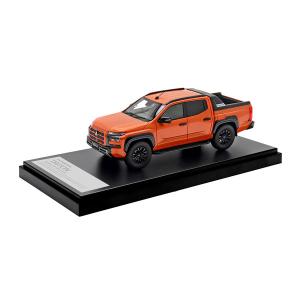 ハイストーリー 1/43 MITSUBISHI TRITON Double Cab 4WD (2024) ヤマブキオレンジメタリック ミニカー HS470OR 【8月予約】｜でじたみん Yahoo!店