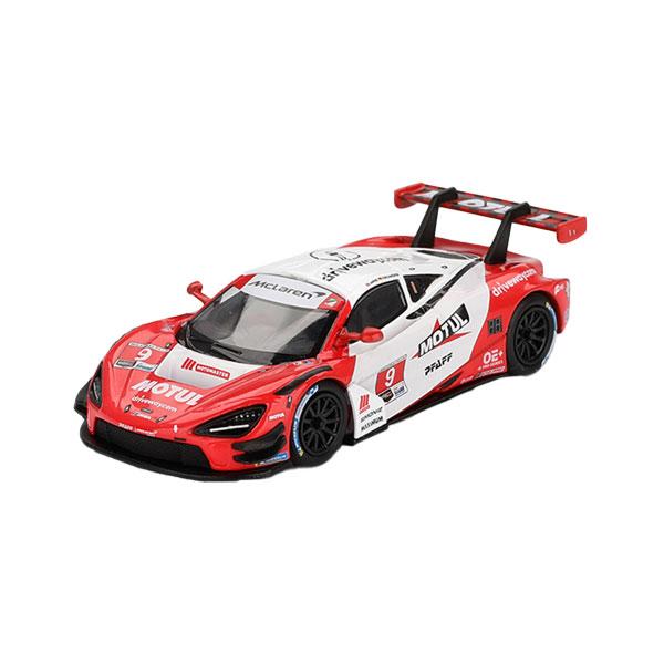 MINI-GT 1/64 マクラーレン 720S GT3 EVO IMSA ラグナ・セカ 2024 ...