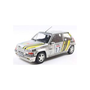 ミニカー 1/18 ルノー 5 ターボ ＃9 黄色 Solido Renault 5 Turbo