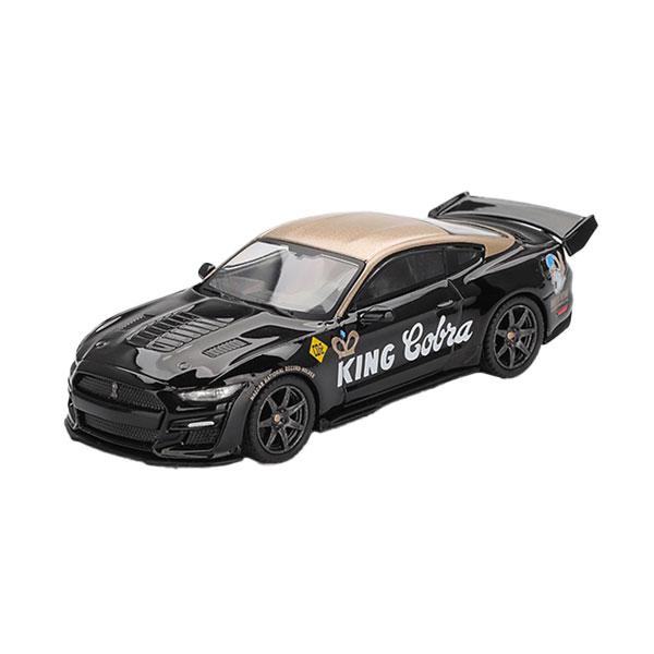 MINI-GT 1/64 シェルビー GT500 ドラゴンスネーク コンセプト ブラック/ゴールド ...