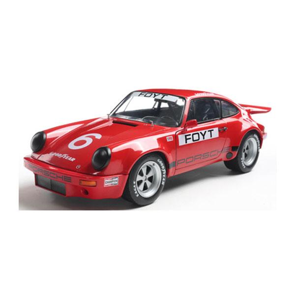 送料無料◆SOLIDO 1/18 ポルシェ 911 IROC デイトナ 1974 ＃6 (レッド) ...