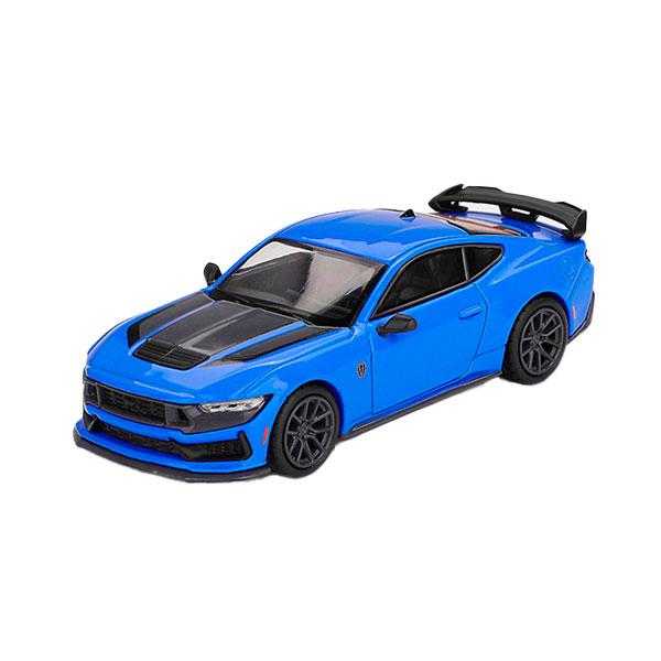 MINI-GT 1/64 フォード マスタング ダークホース 2024 グラバーブルー (左ハンドル...