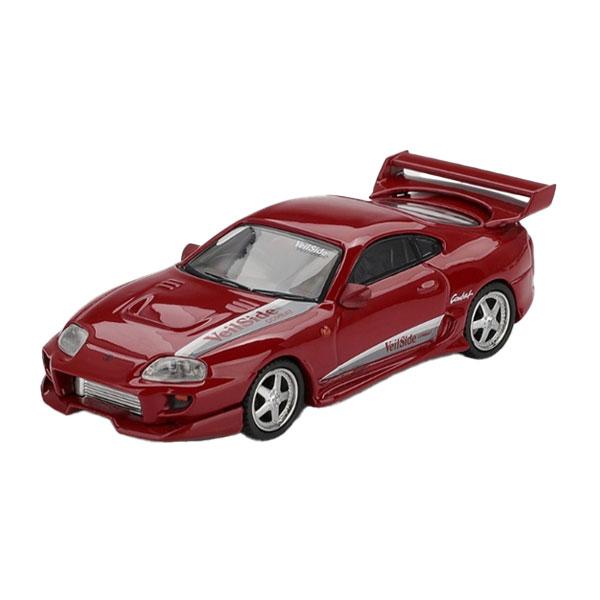 MINI-GT 1/64 Toyota スープラ VeilSide コンバット V-I レッド (左...