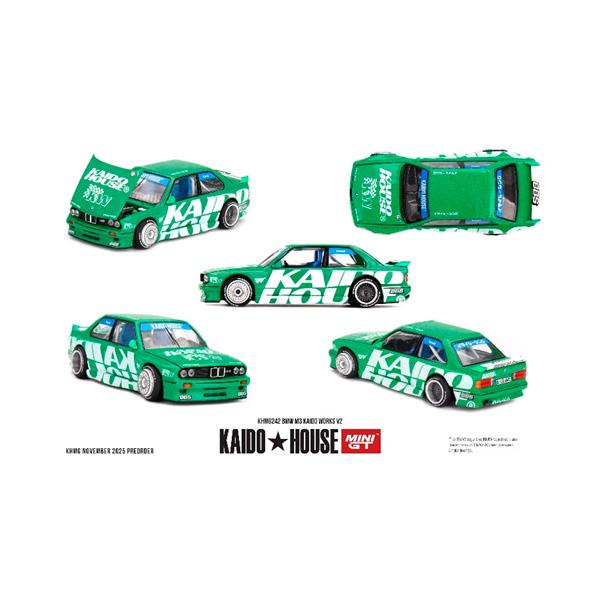 MINI-GT 1/64 BMW M3 Kaido Works V2 (左ハンドル) KAIDO H...