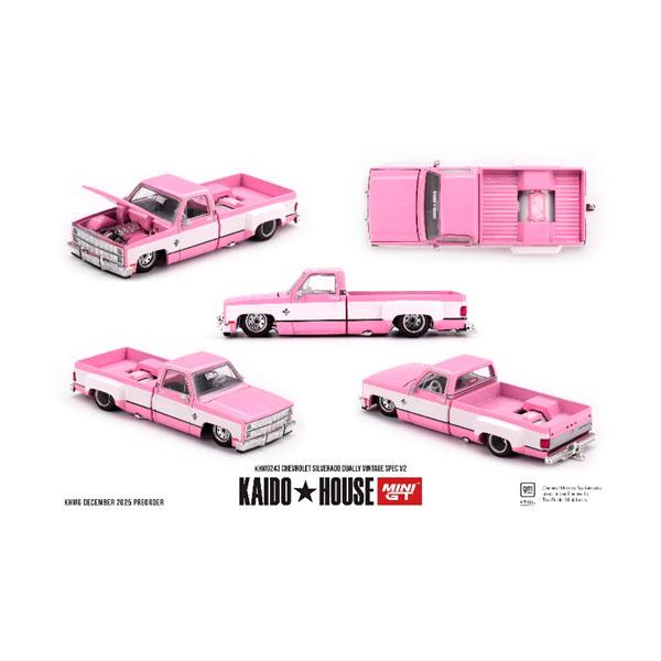 MINI-GT 1/64 シボレー・シルバラード ヴィンテージスペック V2 (左ハンドル) ミニカ...