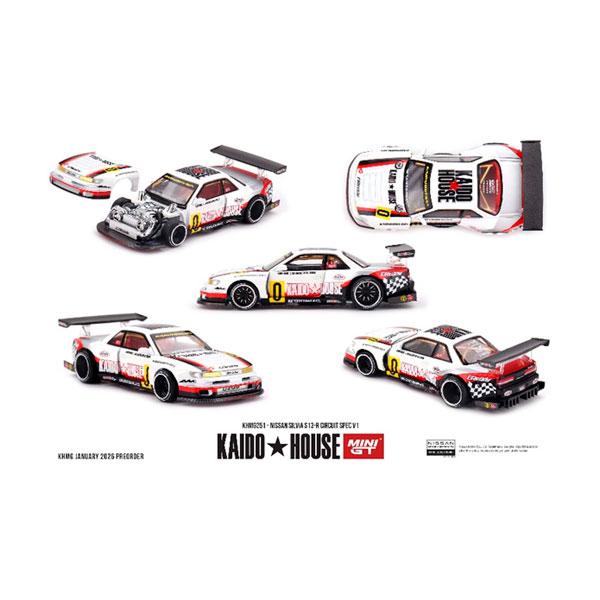 MINI-GT 1/64 日産・シルビア S13-R Circuit Spec V1 (右ハンドル)...