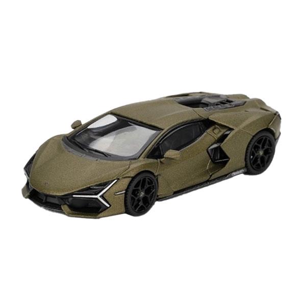 MINI-GT 1/64 ランボルギーニ レヴエルト Verde Gea Matte (左ハンドル)...
