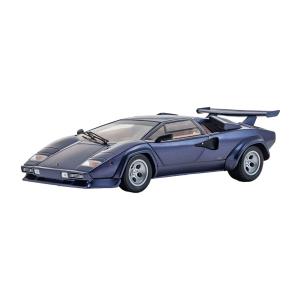 送料無料◆京商 1/18 ランボルギーニ カウンタック LP5000 クワトロバルボーレ (ダークブルー) ダイキャストモデル ミニカー KS08320DBL 【7月予約】｜でじたみん Yahoo!店