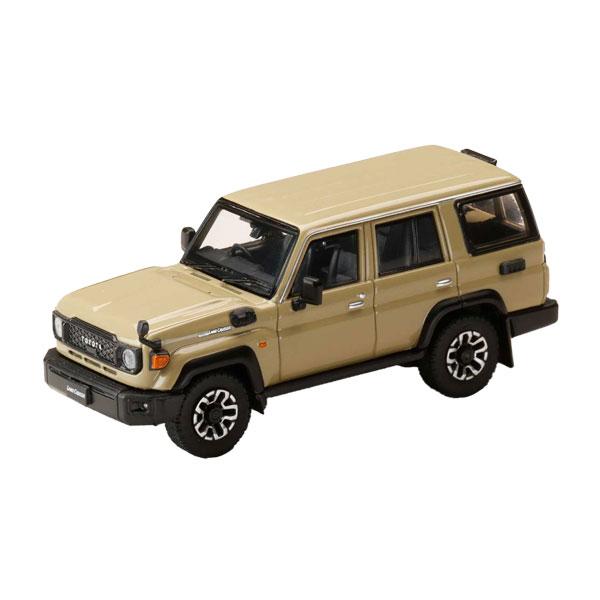 ホビージャパン 1/64 トヨタ ランドクルーザー70 (GDJ76W) ベージュ ミニカー HJ6...
