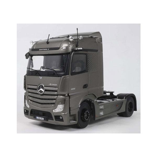 送料無料◆SOLIDO 1/24 メルセデスベンツ アクトロス L 2021 (マットシルバー) ダ...