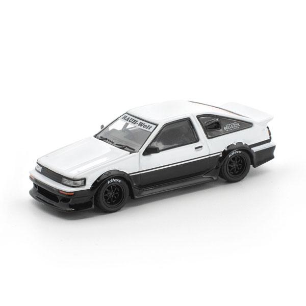 POP RACE 1/64 RWB AE86 ホワイト/ブラック / RWB AE86 WHITE ...