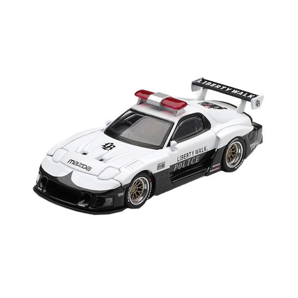 MINI-GT 1/64 マツダ RX-7 LB-Super Silhouette ポリス (右ハン...