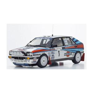 送料無料◆京商 1/18 ランチア デルタ HF インテグラーレ (8V) オリンパスラリーウィナー 1988 ＃1 ダイキャスト製 ミニカー KS08960G 【未定予約】