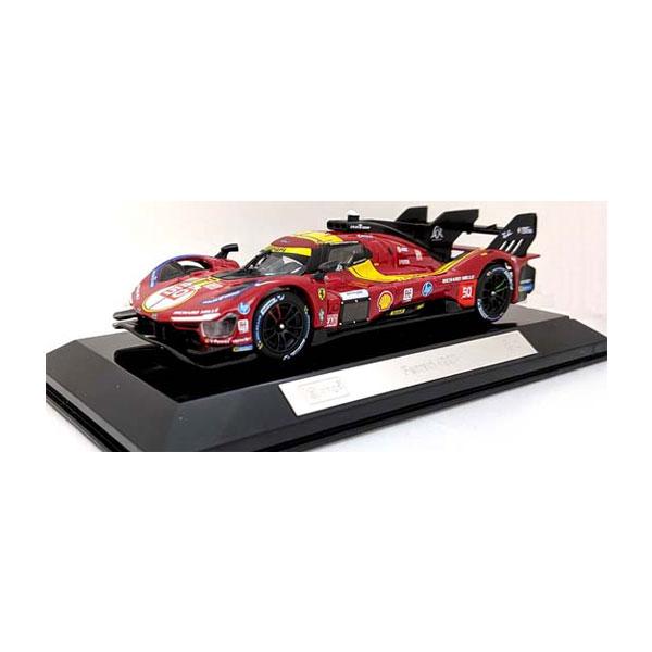 送料無料◆BURAGO 1/43 フェラーリ 499P LM24h 2025 No.50 ダイキャス...
