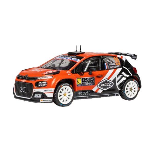 送料無料◆IXO 1/43 シトロエン C3 Rally2 2026年 ラリーモンテカルロ WRC2...