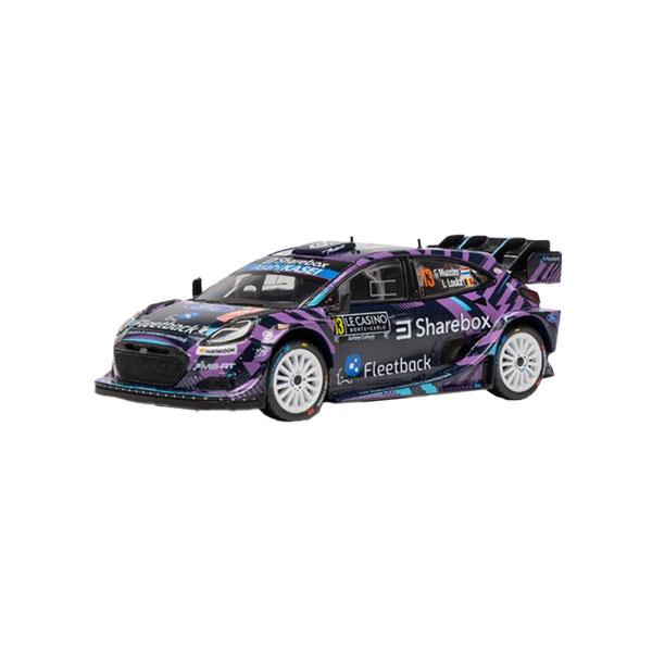 送料無料◆IXO 1/43 フォード プーマ Rally1 2026年 ラリーモンテカルロ ＃13 ...