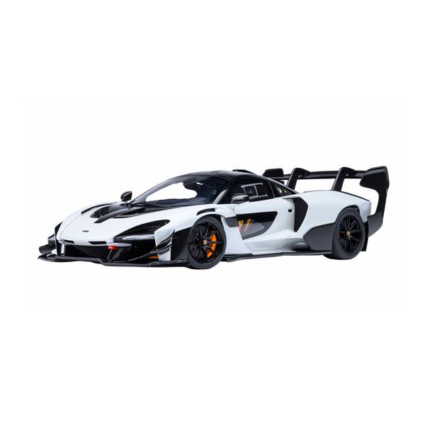 送料無料◆オートアート 1/18 マクラーレン セナ GTR (メタリック・ホワイト) コンポジット...