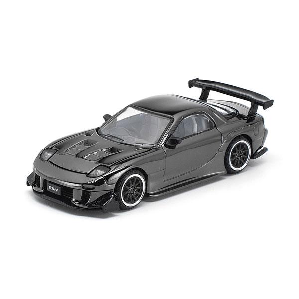 POP RACE 1/64 マツダ RX-7 RE雨宮 ダーククローム ミニカー PRDC016 【...