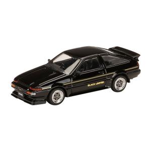 ホビージャパン 1/64 トヨタ スプリンター トレノ GT APEX (AE86) 後期型 BLACK LIMITED JDM (ブラックメタリック) ミニカー HJ648052BK 【未定予約】