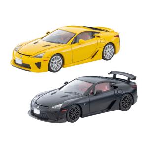 送料無料◆トミカリミテッドヴィンテージNEO レクサス LFA (LV-N360b 黄/LV-N361b ニュルブルクリンクパッケージ マットブラック) 1/64 ミニカー 【1月予約】