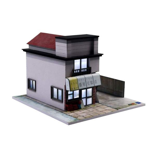 送料無料◆ホビージャパン ATS-MODELS 1/64 『頭文字D』 漫画バージョン 藤原とうふ店...