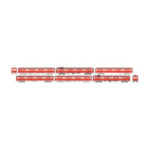 TW-101SB トラムウェイ 国鉄101系 山用800番台 朱色1号 基本6両セットB