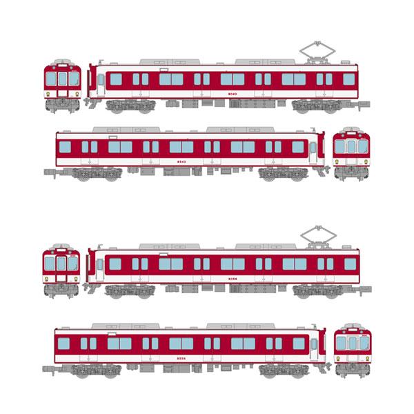 送料無料◆セット販売 鉄道コレクション 近畿日本鉄道8000系 (初期車・新塗装・裾帯) 2両A＋(...