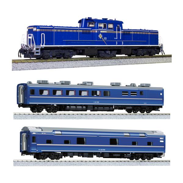 送料無料◆セット販売 1-704A/3-537 KATO カトー (HO) DD51 北斗星色＋24...