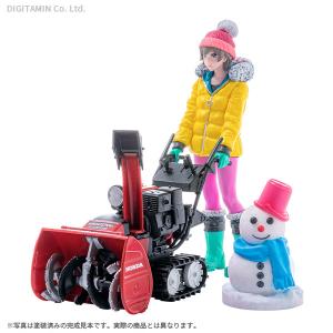 1/20 PLAMAX MF-62 minimum factory みのり with ホンダ小型除雪機 HSS1170n プラモデル マックスファクトリー