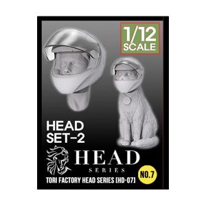 トリファクトリー 1/12 フィギュアアクセサリー ヘッドセット2 フルフェイスライダーヘル ガレージキット HD-07