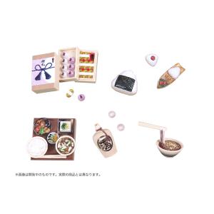 再販 エムアイシー プリプラ フィギュアのごはんVol.5　時代劇風な昔めし