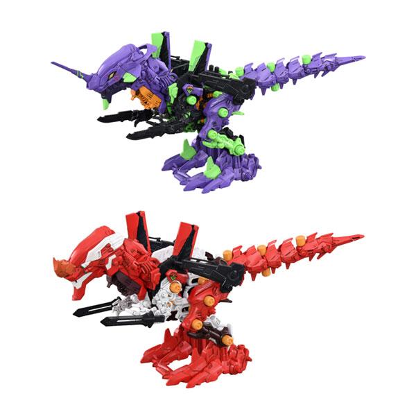 送料無料◆シナジネクス エヴァンゲリオン/ゾイド 汎用獣型決戦兵器ゼノレックス 2種セット (試験初...