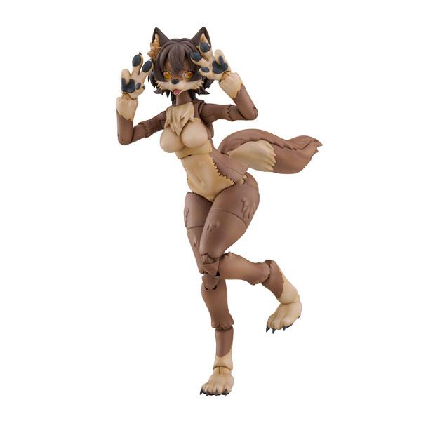 アオシマ けもプラ ニホンオオカミ プラモデル No.KP-02R 【2月予約】