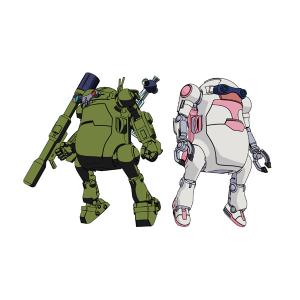 ハセガワ 1/35 メカトロウィーゴ ボトムズコラボシリーズ Vol.5 “らうんどむーばー＆ふぃあな” (2体セット) プラモデル 64819 【6月予約】