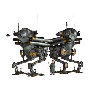 ARTPLA アートプラ 1/35 Ma.K. マシーネンクリーガー 陸戦ガンス (2機セット)＆エディ・アムゼル プラモデル 海洋堂 【6月予約】