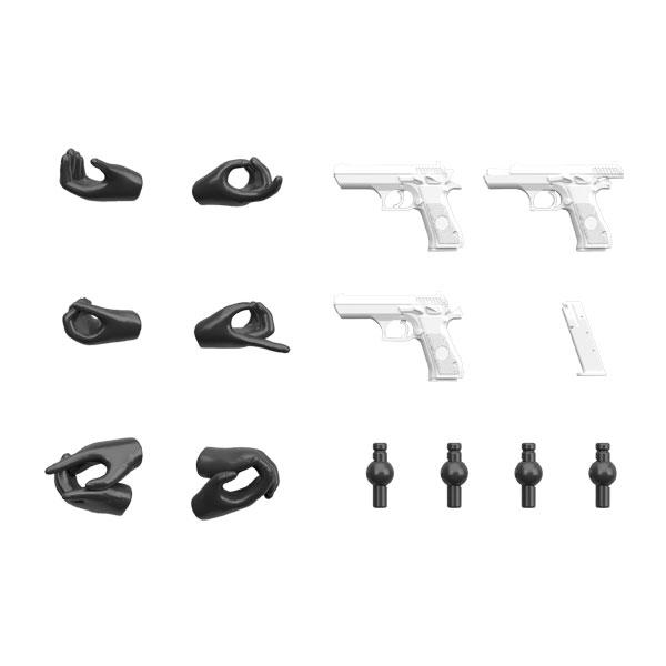 リトルアーモリー (LA-OP24) メガミデバイス用銃の持ち手2 (ブラック) プラモデル トミー...